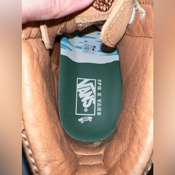 VANS X JOE FRESH GOODS SK8 HI Platforms LX Camel JFG Skate Vault Shoes - Picture 11 of 11